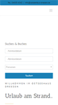 Mobile Screenshot of ostseehaus-dreesen.de